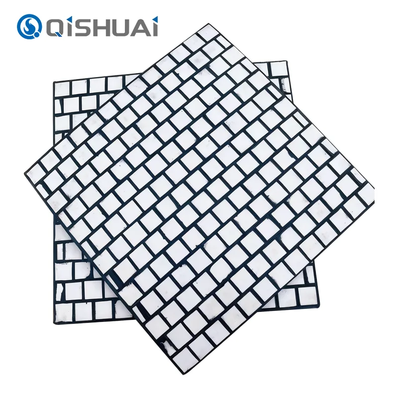 Căptușeală de impact din cauciuc ceramic