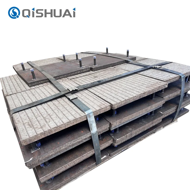 Placă de uzură cromată pentru sudare